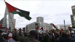 وقفة احتجاجية  في برلين لإدانة انحياز الإعلام الألماني لـ