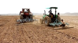 تدشين الموسم الزراعي الصيفي بمزرعة قاع شرعة في ذمار