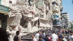 مصر: انهيار مبنى مكون من 4 أدوار بمنطقة العطارين وسط الإسكندرية