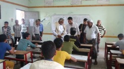 تفقد سير اختبارات الثانوية بالشاهل وقفل شمر بحجة