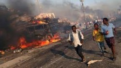 أنباء عن إنفجار في احد مطاعم مقديشو يسفر عن سقوط قتلى وجرحى
