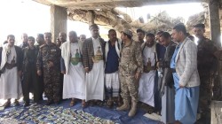 تعز: قافلة عيدية من آل الشهيد البحر للمرابطين في الجبهات