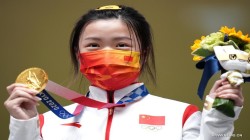 الصينية يانغ تشيان تهدي بلادها أول ميدالية ذهبية في أولمبياد طوكيو