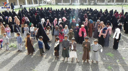 حرائر بني حشيش ينددن بحصار العدوان والإساءة للمرأة اليمنية