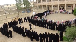  وقفات احتجاجية بصعدة للتنديد بإساءة العدو السعودي لنساء اليمن