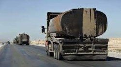 الاحتلال الامريكي يواصل سرقة نفط سورية عبر صهاريج عملاقة