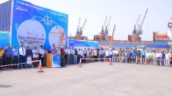وقفة بميناء الحديدة لإحياء الذكرى السادسة لاستهداف الميناء