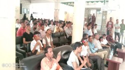 فعالية في جامعة الحديدة بذكرى استشهاد الإمام الحسين
