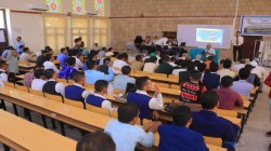 مناقشة مشاريع تخرج طلاب الهندسة  بجامعة الحديدة