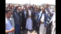 محافظ تعز يدشن المرحلة الأولى من مشروع صيانة الطرق في المحافظة