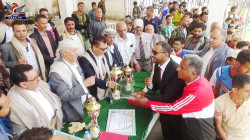 اختتام البطولة الرياضية لكرة القدم لمديريات محافظة إب