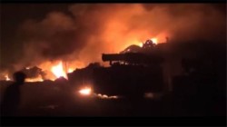 ضربة جوية تستهدف مركبتين عسكريتين على الحدود العراقية السورية