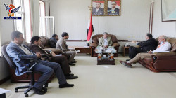طاووس يلتقي ممثل منظمة الصحة العالمية في اليمن