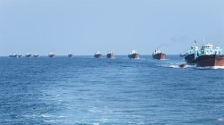 الحرس الثوري الإيراني يجري عرضاً بحرياً في الخليج الفارسي بمشاركة 650 قطعة بحرية