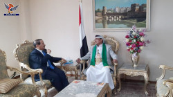 عضو المجلس السياسي الأعلى السامعي يلتقي وزير الخارجية