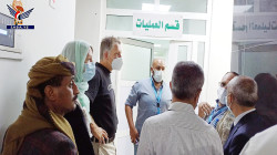 وفد من اليونيسف يطلع على خدمات مستشفى 22 مايو في همدان