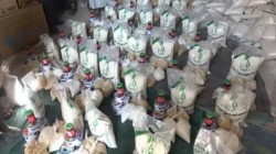 توزيع سلال غذائية للأسر المحتاجة والأشد فقراً بأمانة العاصمة