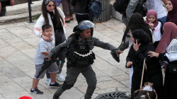الاحتلال الاسرائيلي يعتقل 22 فلسطينيا ويصيب العشرات بجروح قرب باب العامود