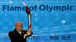 الشعلة الاولمبية للالعاب الشتوية 2022 تصل الى العاصمة بكين