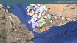 قناتا المنار والمسيرة تطلقان خريطة تفاعلية لتوثيق مجازر العدوان على اليمن