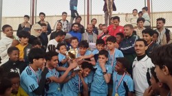 اختتام دوري كرة القدم على كأس الرسول الأعظم في شعوب بأمانة العاصمة