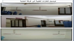 الانتهاء من ادخال نظام الغازات الطبية بمستشفى البرح في تعز