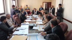 مناقشة خطة الموازنة للمشاريع الخدمية والتنموية للعام 2022م بأمانة العاصمة