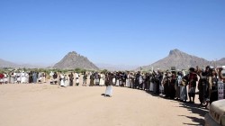 وقفة في شبوة تنديداً باستمرار جرائم العدوان