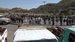قافلة من محافظة إب للمرابطين في جبهة مقبنة بتعز