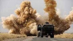 احتراق شاحنتين لقوات الاحتلال الأمريكي بانفجار عبوة ناسفة بريف الحسكة