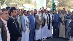 قيادة وزارة الخدمة المدنية تزور ضريح الشهيد الصماد وشهداء 