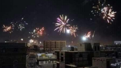 الألعاب النارية تضيء سماء صنعاء والمحافظات ابتهاجا بفوز اليمن بكأس غرب آسيا للناشئين