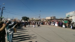 وقفتان في الثورة بأمانة العاصمة تنديداً بجرائم العدوان