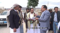 تفقد مشاريع الشق وتأهيل الجزر الوسطية في السواد بصنعاء