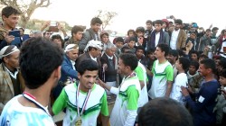 نادي الاتفاق بالطلح في صعدة يحرز دوري اليمن ينتصر لكرة القدم