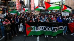 تظاهرات في عدة مدن أمريكية منددة بجرائم الاحتلال بحق الشعب الفلسطيني