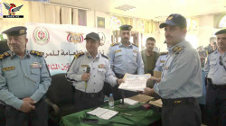 مدير عام شرطة المرور يكرّم عدداً من المبرزين في الإدارة العامة