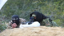 كتائب المجاهدين الفلسطينية تطلق مناورات 