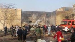 تحطم مقاتلة تابعة للجيش الإيراني في تبريز واستشهاد طاقمها وأحد المواطنين