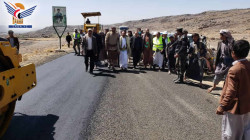 وزير الأشغال وأمين محلي صنعاء يتفقدان مشاريع الشق والسفلتة بهمدان
