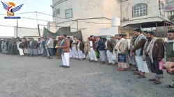 مديرية الثورة تستقبل وفداً من مشايخ ووجهاء مديرية رحبة بمأرب