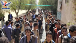 مسيرات طلابية ولقاءات بمديرية شعوب دعماً لحملة إعصار اليمن
