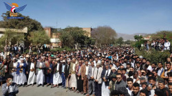جامعة إب تنظم وقفة للتنديد بجرائم العدوان ضمن حملة إعصار اليمن