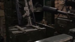 الحرس الوطني الروسي يعثر على مخزن أسلحة كبير في اوكرانيا