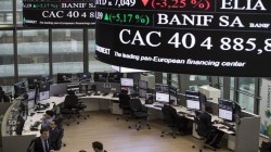 انخفاض الأسهم الأوروبية قبيل قرار المركزي الأوروبي بشأن السياسات النقدية