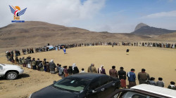 وقفة في الحيمة الداخلية بصنعاء دعماً لحملة إعصار اليمن