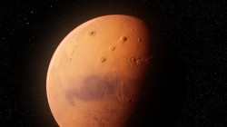 ناسا تكشف عن صورة مذهلة لفوهة بركانية على المريخ