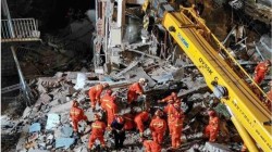 ارتفاع حصيلة انهيار مبنى وسط الصين إلى 53 قتيلاً