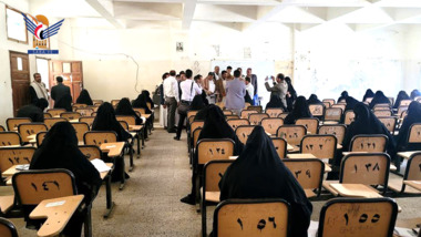 تدشين اختبارات القبول والمفاضلة في كلية الطب والعلوم الصحية بحجة