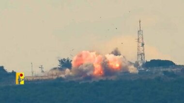 Libanesischer Widerstand greift mit einem Ansturm eine zionistische Artilleriestellung in Schebaa Farms an